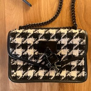 DKNY Houndstooth Crossbody Handbag